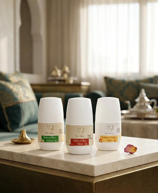 Pack 3 déodorants naturels pour femme